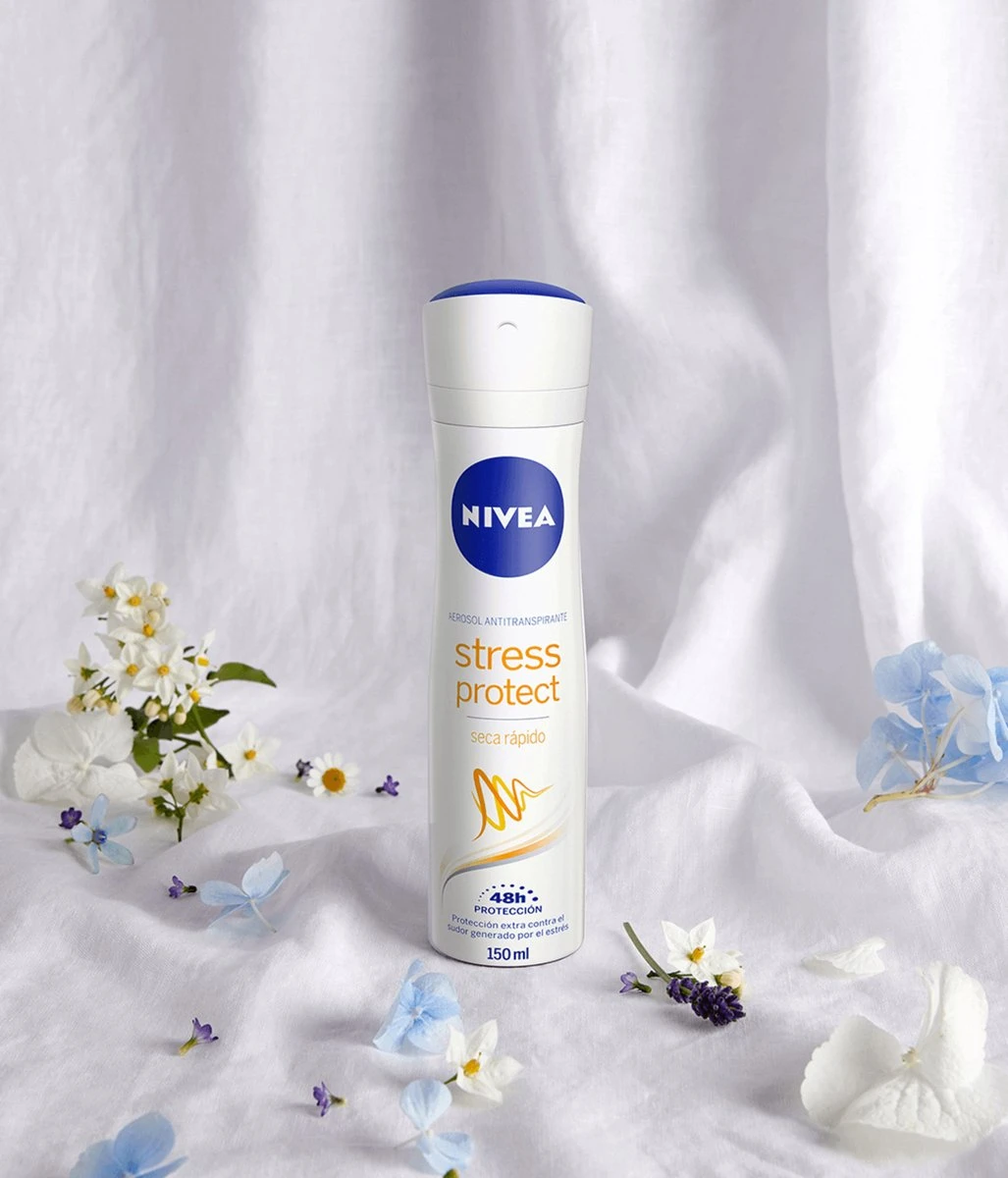 NIVEA Stress Protect - 6 X 150 Ml - Voordeelverpakking - Deodorant Spray 3 NIVEA Stress Protect - 6 X 150 Ml - Voordeelverpakking - Deodorant Spray - Image 3