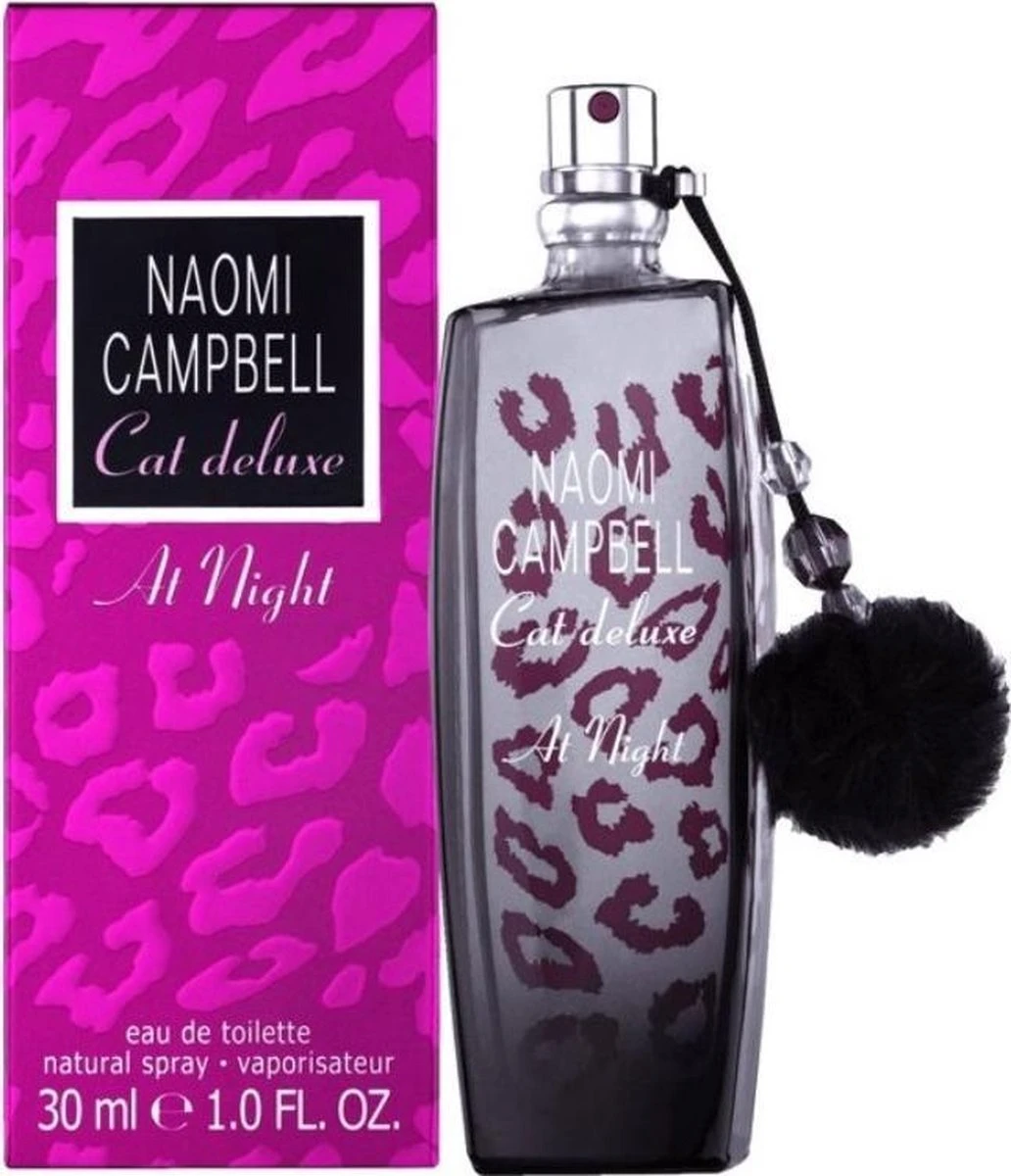 Naomi Campbell - Cat Deluxe At Night - Eau De Toilette Spray 30ml - Damesparfum 1 Naomi Campbell - Cat Deluxe At Night - Eau De Toilette Spray 30ml - Damesparfum