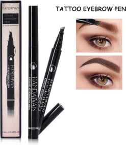 Joya Beauty® Microblading Eyebrow Tattoo Pen | Waterproof Tattoo Wenkbrauw Pen |Wenkbrauwpen | Kleur 4: Bruin -Modecosmetica 1049x1200