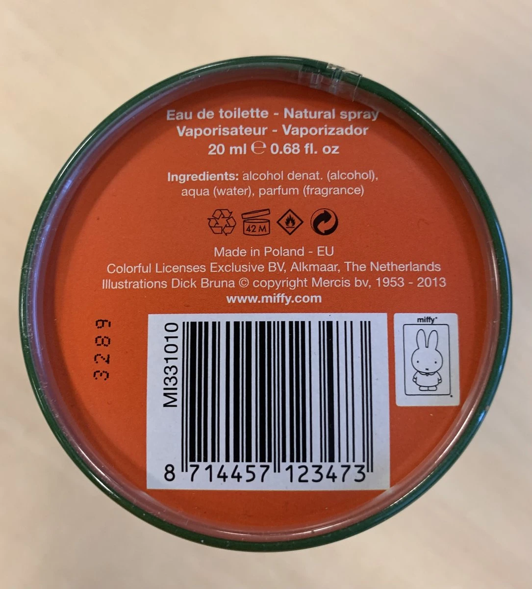 Oilily Miffy Nijntje Baby Parfum Eau De Toilette 20ml 2 Oilily Miffy Nijntje Baby Parfum Eau De Toilette 20ml - Image 2