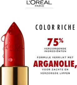 L’Oréal Paris Make-Up Designer Color Riche Satin Lipstick - 231 Sepia Silk - Nude - Verzorgende Lippenstift Met Arganolie Voor Een Comfortabel Gevoel - 4,54 Gr 18 L’Oréal Paris Make-Up Designer Color Riche Satin Lipstick - 231 Sepia Silk - Nude - Verzorgende Lippenstift Met Arganolie Voor Een Comfortabel Gevoel - 4,54 Gr -Modecosmetica 1085x1200