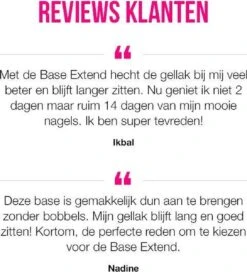 Pink Gellac - Base Extend - Base Coat Gellak - Snel Afweekbaar - 15 Ml 6 Pink Gellac - Base Extend - Base Coat Gellak - Snel Afweekbaar - 15 Ml -Modecosmetica 1089x1200 1