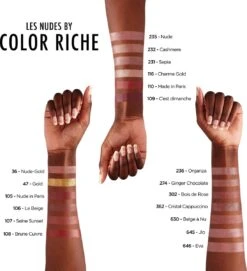 L’Oréal Paris Make-Up Designer Color Riche Satin Lipstick - 231 Sepia Silk - Nude - Verzorgende Lippenstift Met Arganolie Voor Een Comfortabel Gevoel - 4,54 Gr 13 L’Oréal Paris Make-Up Designer Color Riche Satin Lipstick - 231 Sepia Silk - Nude - Verzorgende Lippenstift Met Arganolie Voor Een Comfortabel Gevoel - 4,54 Gr -Modecosmetica 1095x1200