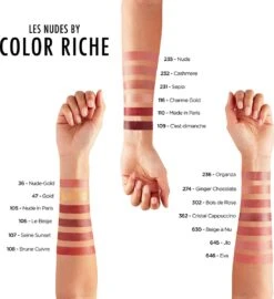 L’Oréal Paris Make-Up Designer Color Riche Satin Lipstick - 231 Sepia Silk - Nude - Verzorgende Lippenstift Met Arganolie Voor Een Comfortabel Gevoel - 4,54 Gr 16 L’Oréal Paris Make-Up Designer Color Riche Satin Lipstick - 231 Sepia Silk - Nude - Verzorgende Lippenstift Met Arganolie Voor Een Comfortabel Gevoel - 4,54 Gr -Modecosmetica 1098x1200