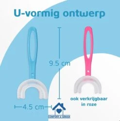 Tandenborstel Voor Kinderen - Eenvoudig, Hygiënisch En De Oplossing Voor Tandenpoetsen Bij Kinderen - BPA Vrij - BLAUW - 2 Tot 6 Jaar -Modecosmetica 1191x1200 5