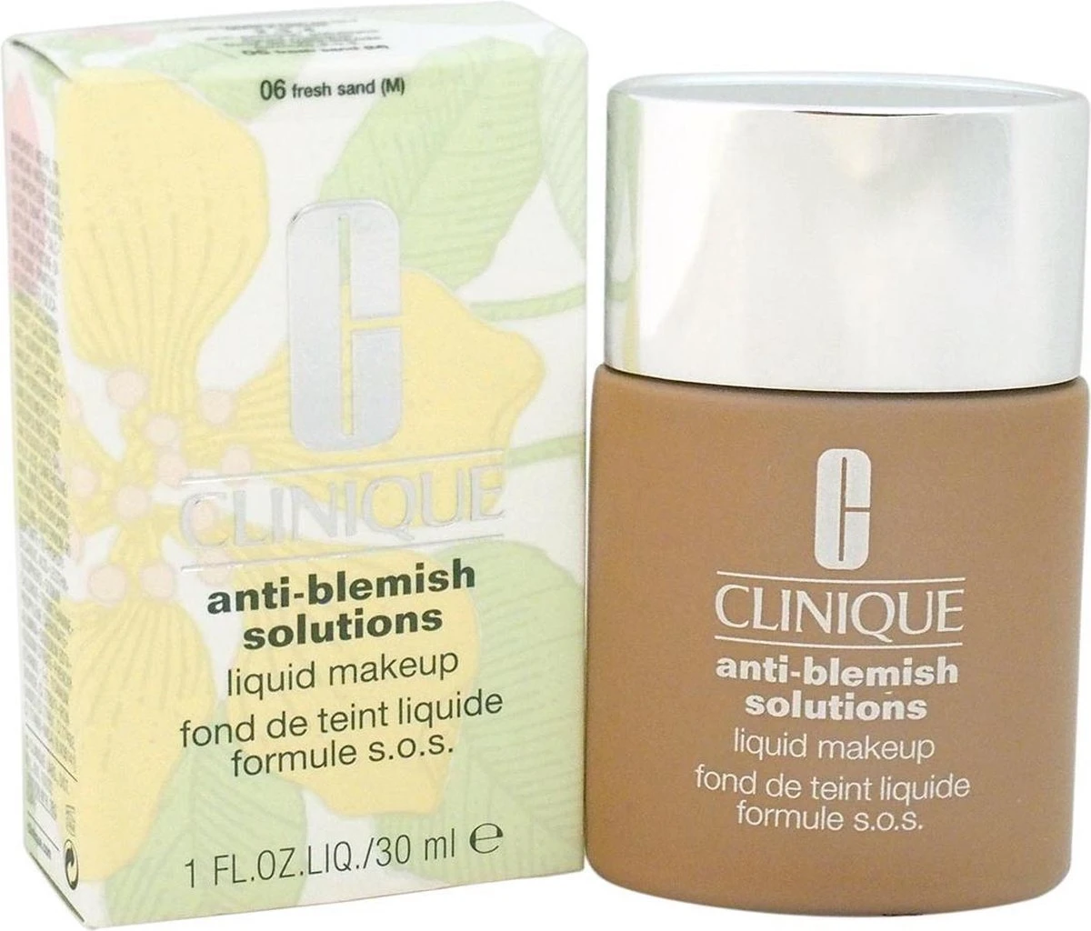 Clinique Anti Blemish Solutions Liquid Foundationl - 06 Fresh Sand 6 Clinique Anti Blemish Solutions Liquid Foundationl - 06 Fresh Sand - Image 6