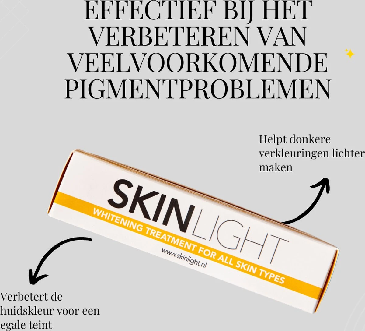 Skinlight Huidbleekcreme - 60ml - Alle Huidtypes - Maakt De Huid Tot 3 Tinten Lichter 2 Skinlight Huidbleekcreme - 60ml - Alle Huidtypes - Maakt De Huid Tot 3 Tinten Lichter - Afbeelding 2