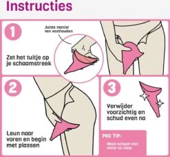 Peesential XL Plastuit Voor Vrouwen - Vrouwen Urinoir - Urine Fles - Urinaal - Herbruikbaar Plastuitje - Staand Plassen - Plaskoker Voor Festivals / Reizen / Kamperen - Incl. Hygiënisch Tasje En Extensie - Groot - Roze -Modecosmetica 1200x1114 1