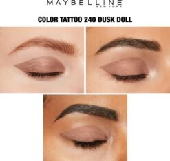 Maybelline Eye Studio Color Tattoo 24H Cream Oogschaduw - 240 Dusk Doll - Bruin -Modecosmetica 1200x1136 3