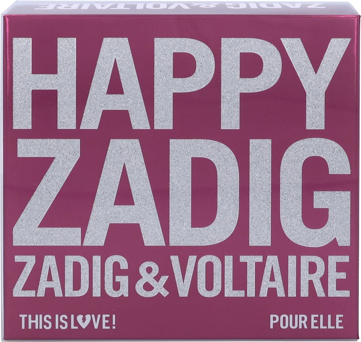 Zadig & Voltaire This Is Love! Giftset - 50 Ml Eau De Parfum + Toilettas - Geurengeschenkset 3 Zadig & Voltaire This Is Love! Giftset - 50 Ml Eau De Parfum + Toilettas - Geurengeschenkset - Image 3