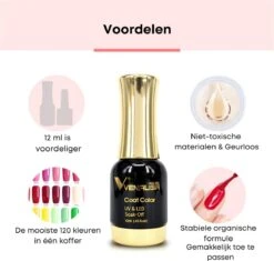 Venalisa 120 Set | 12ml Per Stuk | Professionele Set | Gellak Nagellak | Inclusief Koffer | Polygel | Polygel Kleuren | Polygel Nagels | Polygel Kit -Modecosmetica 1200x1143