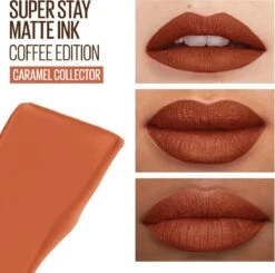 Maybelline SuperStay Matte Ink Lipstick Coffee Collection Limited Edition - 265 Caramel Collector - Nude Lippenstift - 5 Ml 18 Maybelline SuperStay Matte Ink Lipstick Coffee Collection Limited Edition - 265 Caramel Collector - Nude Lippenstift - 5 Ml -Modecosmetica 1200x1192 2