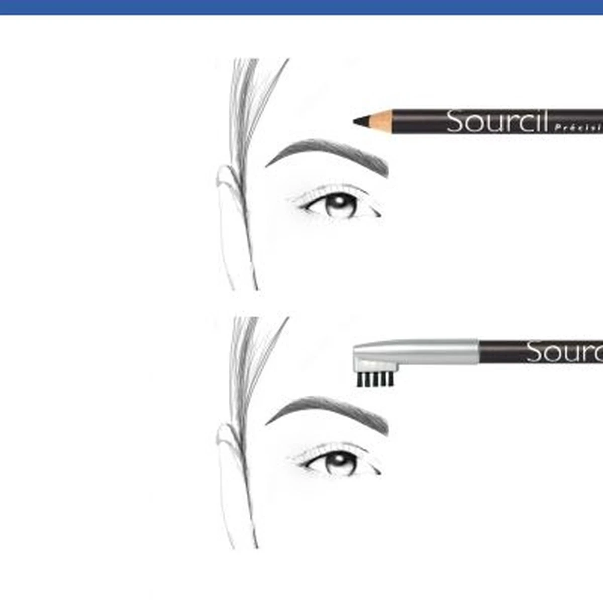 Bourjois Sourcil Precision Wenkbrauwpotlood - 03 Châtain 5 Bourjois Sourcil Precision Wenkbrauwpotlood - 03 Châtain - Image 5