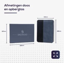 Skeraxo 8-delige Luxe Verschillende Tools - Professioneel Manicure Set & Pedicureset Met Nagelvijl & Nageltang – Behandeling Nagels En Huid -Modecosmetica 1200x1197 7