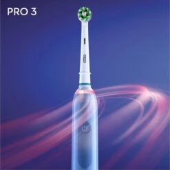 Oral B Oral-B Pro 3 - 3000 - Elektrische Tandenborstel - Ontworpen Door Braun - Blauw 33 Oral B Oral-B Pro 3 - 3000 - Elektrische Tandenborstel - Ontworpen Door Braun - Blauw -Modecosmetica 1200x1198 9