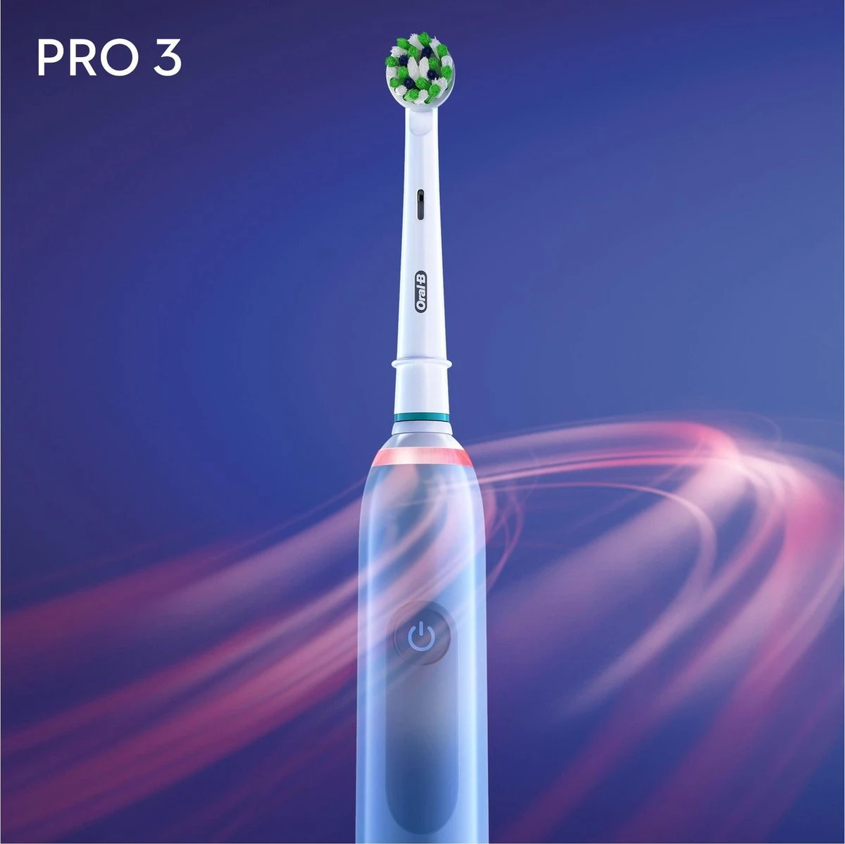 Oral B Oral-B Pro 3 - 3000 - Elektrische Tandenborstel - Ontworpen Door Braun - Blauw 14 Oral B Oral-B Pro 3 - 3000 - Elektrische Tandenborstel - Ontworpen Door Braun - Blauw - Image 14