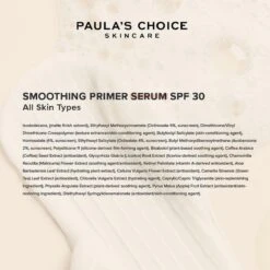 Paula's Choice Smoothing Primer Serum SPF 30 - Perfecte Make-up Basis - Alle Huidtypen - 30 Ml 5 Paula's Choice Smoothing Primer Serum SPF 30 - Perfecte Make-up Basis - Alle Huidtypen - 30 Ml -Modecosmetica 1200x1200 105
