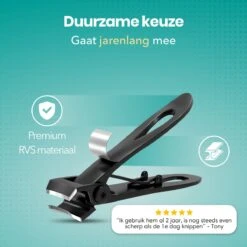 FreshDragon Nagelknipper Set Met Nagelvijl - Nagelset Tegen Kalknagels - Nageltang - Teennagelknipper -Modecosmetica 1200x1200 161