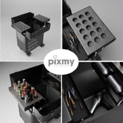 PIXMY® - MT130-S - Make Up Koffer - Cosmetica Koffer - DESIGN -Modecosmetica 1200x1200 190