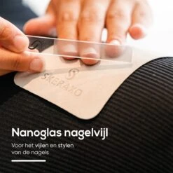 Skeraxo 8-delige Luxe Verschillende Tools - Professioneel Manicure Set & Pedicureset Met Nagelvijl & Nageltang – Behandeling Nagels En Huid -Modecosmetica 1200x1200 199