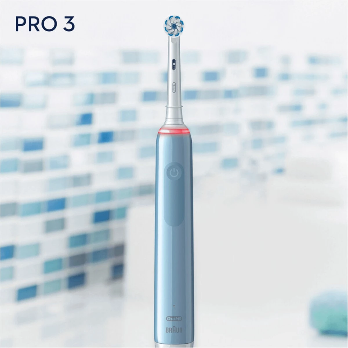 Oral B Oral-B Pro 3 - 3000 - Elektrische Tandenborstel - Ontworpen Door Braun - Blauw 12 Oral B Oral-B Pro 3 - 3000 - Elektrische Tandenborstel - Ontworpen Door Braun - Blauw - Image 12