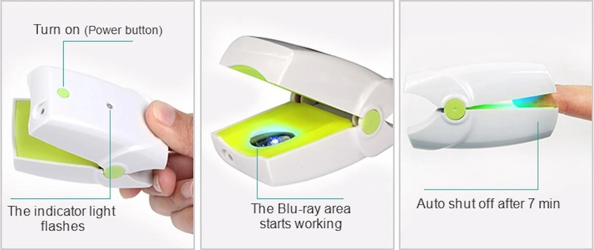 Anti Schimmelnagel Kalknagel Laserapparaat Om Zelf Te Behandelen, Veilig, Effectief, Snel En Pijnloos, Koude Laser Behandeling Voor Thuisgebruik, Voor Tenen En Vingers. Oplaadbaar. 4 Anti Schimmelnagel Kalknagel Laserapparaat Om Zelf Te Behandelen, Veilig, Effectief, Snel En Pijnloos, Koude Laser Behandeling Voor Thuisgebruik, Voor Tenen En Vingers. Oplaadbaar. - Image 4