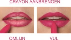 Maybelline SuperStay Ink Crayon Matte Lippenstift - 35 Treat Yourself - Roze -14 Gr -Modecosmetica 1200x677 1