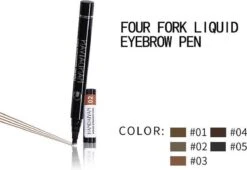 Joya Beauty® Microblading Eyebrow Tattoo Pen | Waterproof Tattoo Wenkbrauw Pen |Wenkbrauwpen | Kleur 4: Bruin -Modecosmetica 1200x827