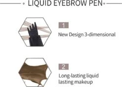 Joya Beauty® Microblading Eyebrow Tattoo Pen | Waterproof Tattoo Wenkbrauw Pen |Wenkbrauwpen | Kleur 4: Bruin -Modecosmetica 1200x855