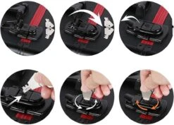 Make-upkoffer, Kapperskoffer, Cosmeticakoffer, Lege Nagelkoffer, Multikoffer, Afsluitbaar Voor Nageldesign/massageolie/fotoapparatuur, 34,7 X 22,2 X 25 Cm , Volledig Zwart HM-YAHEE-411233 17 Make-upkoffer, Kapperskoffer, Cosmeticakoffer, Lege Nagelkoffer, Multikoffer, Afsluitbaar Voor Nageldesign/massageolie/fotoapparatuur, 34,7 X 22,2 X 25 Cm , Volledig Zwart HM-YAHEE-411233 -Modecosmetica 1200x859