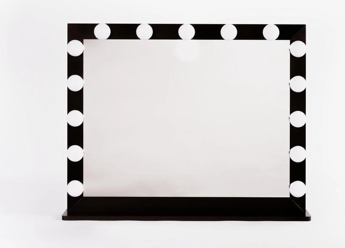 Make Up Spiegel Met Verlichting | Vivo | Hollywood Spiegel | Zwart | Touch | 3 Standen | 70x54 6 Make Up Spiegel Met Verlichting | Vivo | Hollywood Spiegel | Zwart | Touch | 3 Standen | 70x54 - Image 6