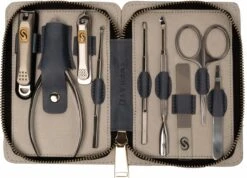 Skeraxo 8-delige Luxe Verschillende Tools - Professioneel Manicure Set & Pedicureset Met Nagelvijl & Nageltang – Behandeling Nagels En Huid -Modecosmetica 1200x866