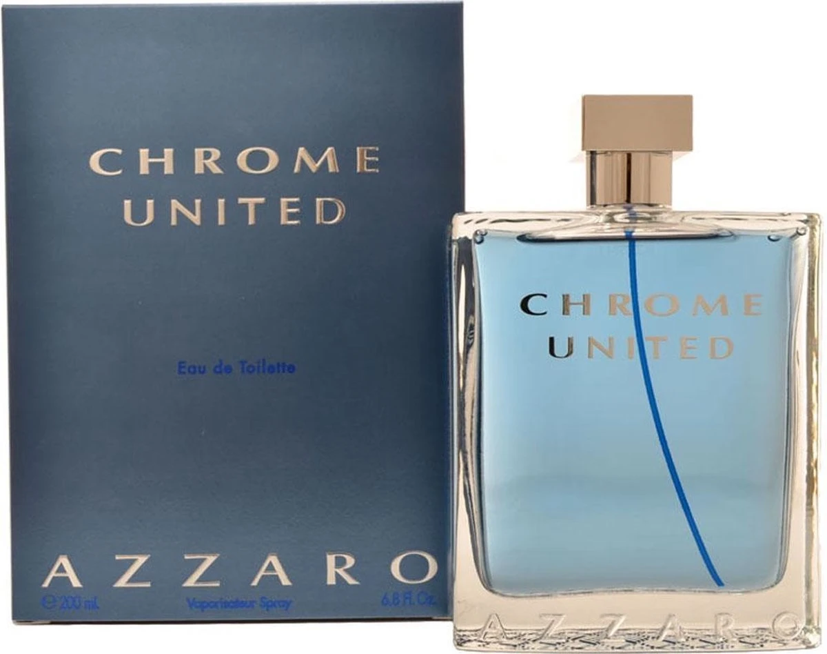 Azzaro Chrome United - 200ml - Eau De Toilette 2 Azzaro Chrome United - 200ml - Eau De Toilette - Image 2