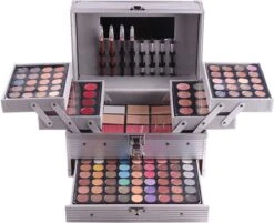 Professionele Make-up Koffer 132 Delig - Make Up Koffer Met Inhoud - Make Up Koffer Meisjes - Make Up Koffer Kinderen -Modecosmetica 1200x976