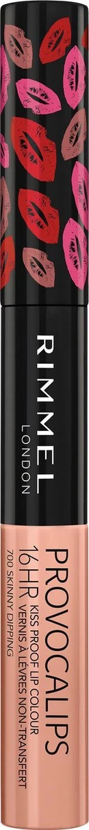 Rimmel London Provocalips Kiss Proof 16 Hr Liquid Lip - 700 Skinny Dipping - 7 Ml - Nude 8 Rimmel London Provocalips Kiss Proof 16 Hr Liquid Lip - 700 Skinny Dipping - 7 Ml - Nude - Image 8