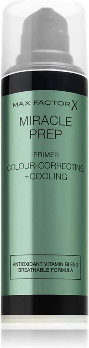 Max Factor - Miracle Prep Colour Correcting & Cooling Primer 30 Ml 7 Max Factor - Miracle Prep Colour Correcting & Cooling Primer 30 Ml - Image 7