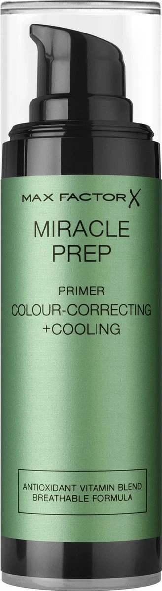 Max Factor - Miracle Prep Colour Correcting & Cooling Primer 30 Ml 6 Max Factor - Miracle Prep Colour Correcting & Cooling Primer 30 Ml - Image 6