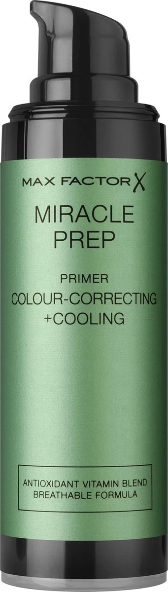 Max Factor - Miracle Prep Colour Correcting & Cooling Primer 30 Ml 2 Max Factor - Miracle Prep Colour Correcting & Cooling Primer 30 Ml - Image 2