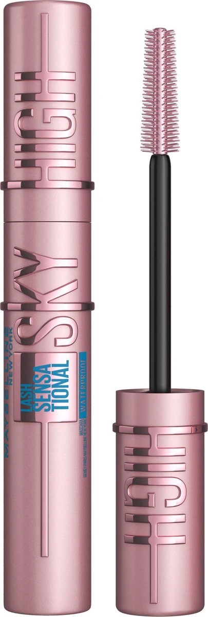 Maybelline Lash Sensational Sky High Waterproof - Zwart - Lengte Mascara - 6 Ml 1 Maybelline Lash Sensational Sky High Waterproof - Zwart - Lengte Mascara - 6 Ml