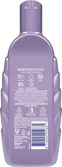 Andrélon Krul Care Shampoo - 6 X 300 Ml - Voordeelverpakking 19 Andrélon Krul Care Shampoo - 6 X 300 Ml - Voordeelverpakking -Modecosmetica 446x1200