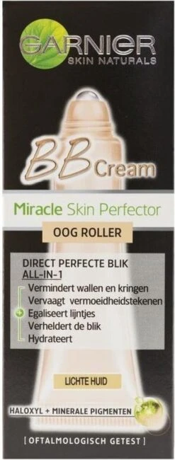 Garnier Skinactive Face SkinActive BB Cream Oogroller Light - 7ml - BB Cream -Modecosmetica 456x1200