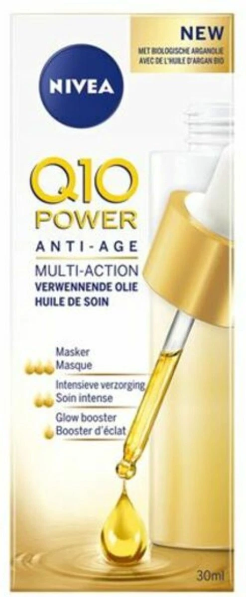 NIVEA Q10 Power Anti-Age Gezichtsolie - Anti-rimpel - Droge Huid - 30 Ml 6 NIVEA Q10 Power Anti-Age Gezichtsolie - Anti-rimpel - Droge Huid - 30 Ml - Afbeelding 6