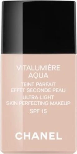 Chanel Vitalumiere Aqua Foundation - 30 Beige - SPF15 - 30 Ml 17 Chanel Vitalumiere Aqua Foundation - 30 Beige - SPF15 - 30 Ml -Modecosmetica 600x1200 6