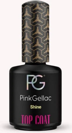 Pink Gellac - Shine Topcoat - Gebruik Met Base Coat - 15 Ml