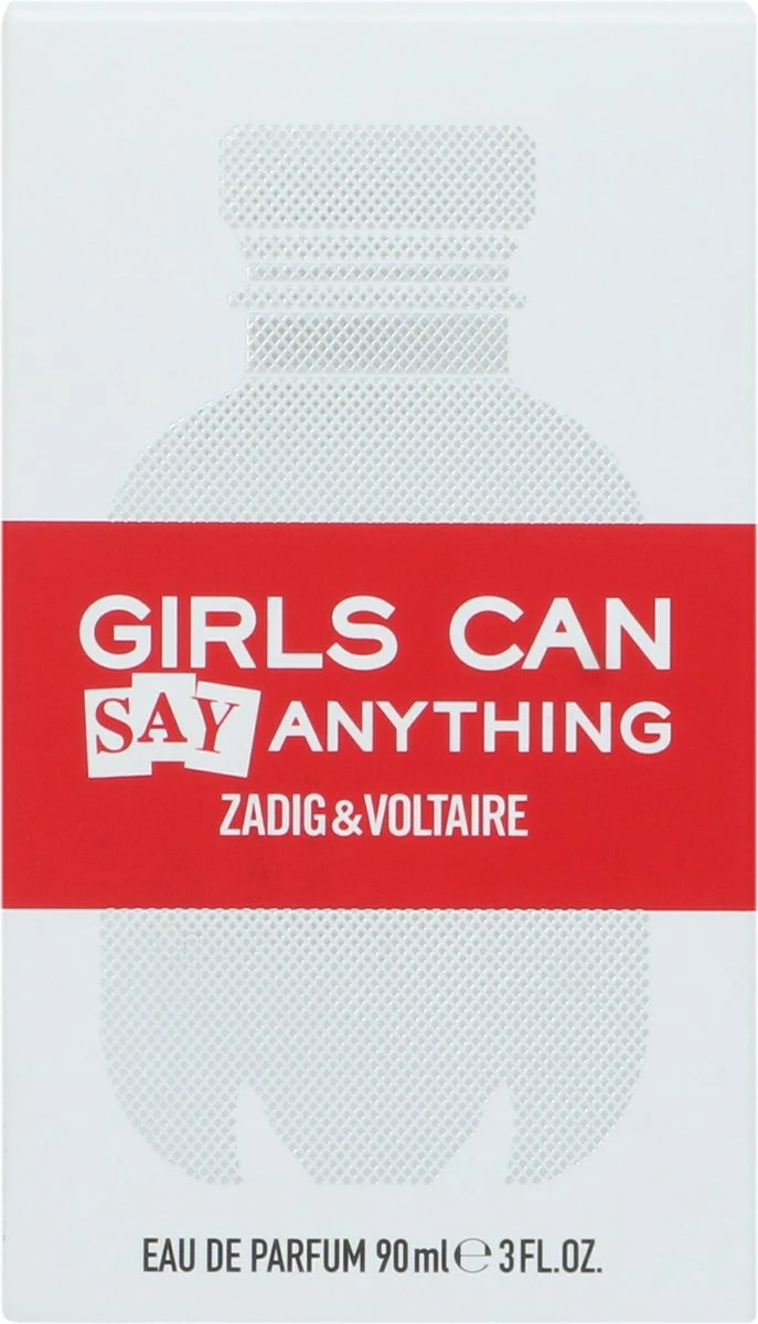 Zadig & Voltaire Girls Can Say Anything 90 Ml - Eau De Parfum - Damesparfum 3 Zadig & Voltaire Girls Can Say Anything 90 Ml - Eau De Parfum - Damesparfum - Image 3