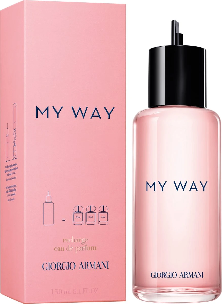 Giorgio Armani My Way Eau De Parfum Refill -150 Ml 2 Giorgio Armani My Way Eau De Parfum Refill -150 Ml - Afbeelding 2